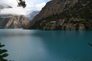 Lake and monastry